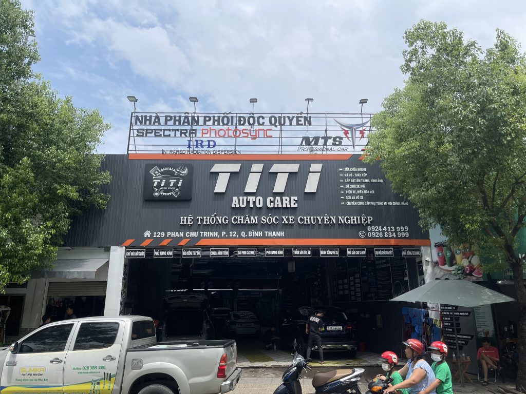 Titi Auto Care - đơn vị rửa xe dưỡng ghế cao cấp tại tphcm