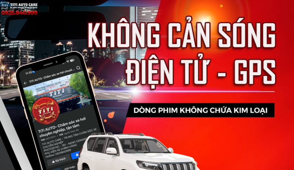 DÁN PHIM CÁCH NHIỆT QUANG HỌC 3M CRYSTALLINE CHO Ô TÔ
