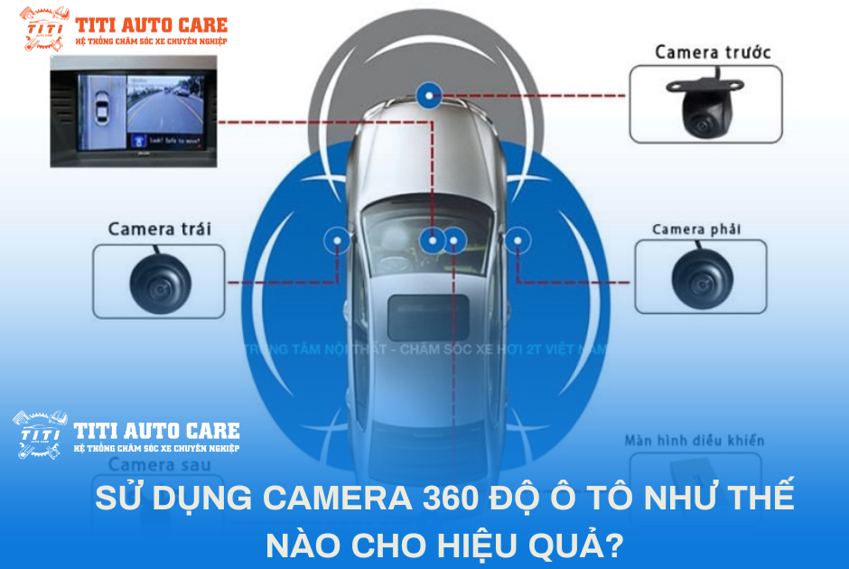 SỬ DỤNG CAMERA 360 ĐỘ Ô TÔ NHƯ THẾ NÀO CHO HIỆU QUẢ?