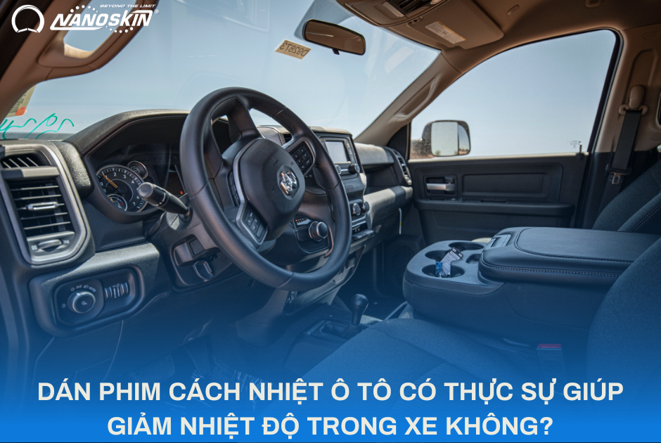 DÁN PHIM CÁCH NHIỆT Ô TÔ CÓ THỰC SỰ GIẢM NHIỆT? 